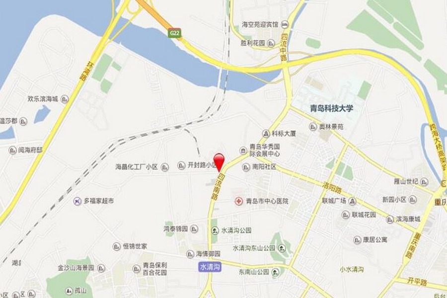 龙湖春江郦城区位图