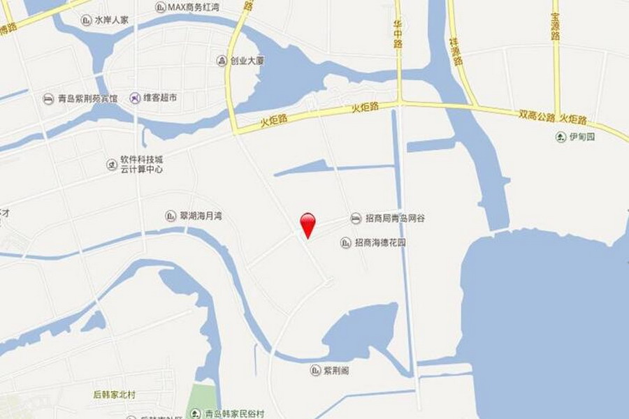 中国智谷青岛园区区位图
