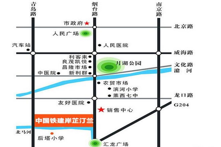 中国铁建岸芷汀兰区位图