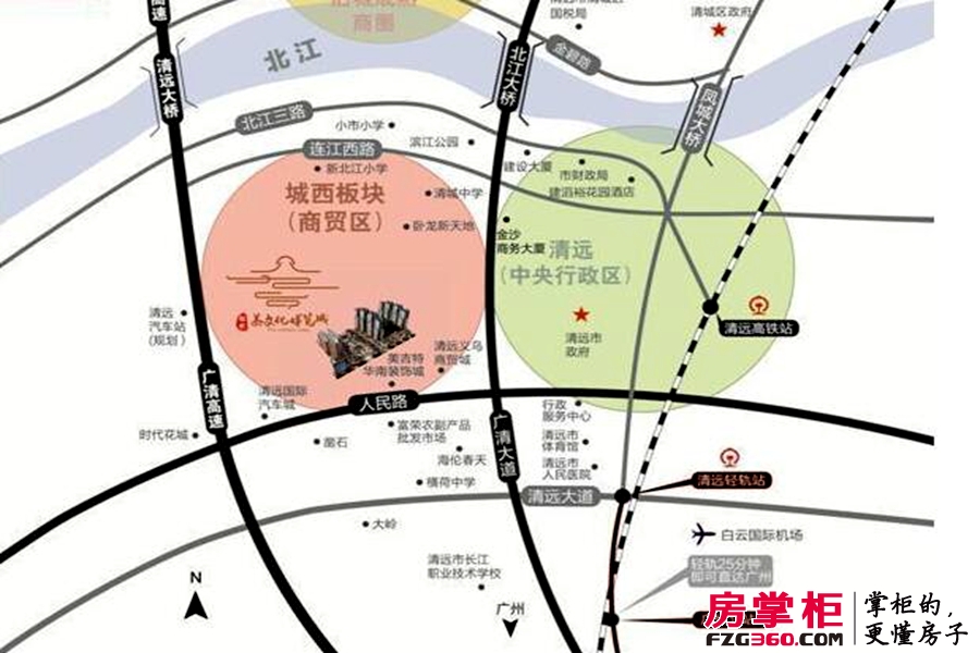 胜利茶文化博览城区位图