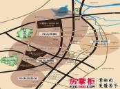 晋江中航城交通图区位图