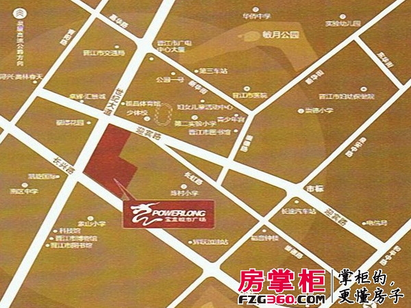 晋江宝龙城市广场交通图