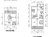 锦绣山城二期户型图B04户型   3室2厅2卫1厨