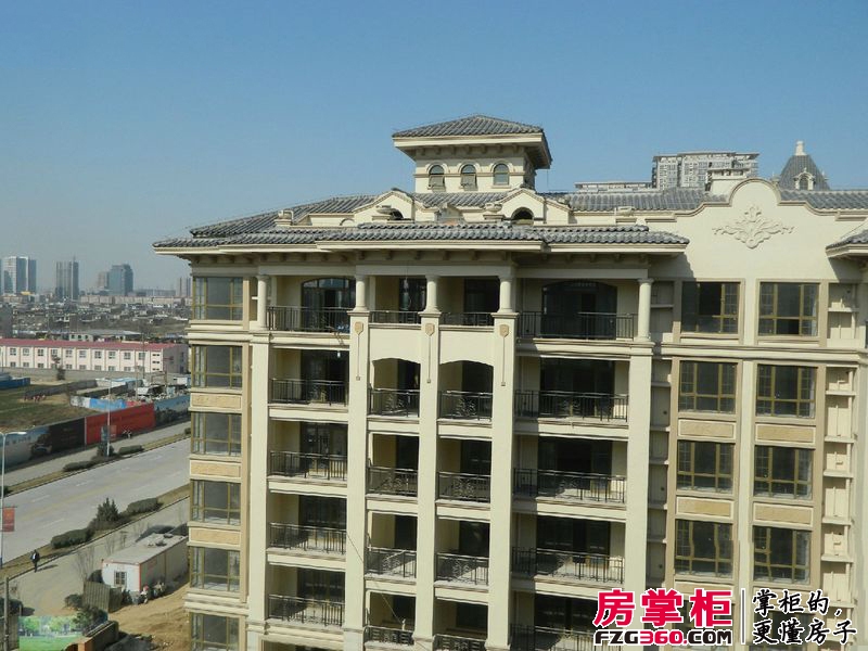 天山熙湖实景图工程进度（2014-03-06）