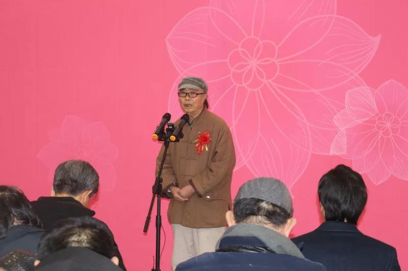 宣传部长张群生先生,省文联党组书记解晓勇先生,著名画家,作家韩羽