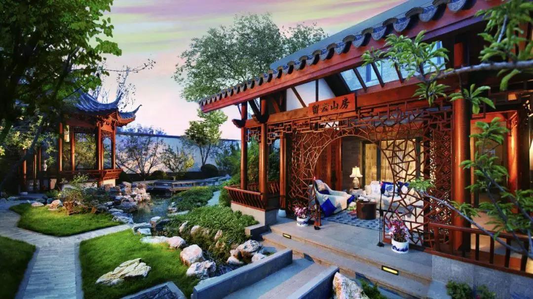 泰禾·中国院子院落实景图