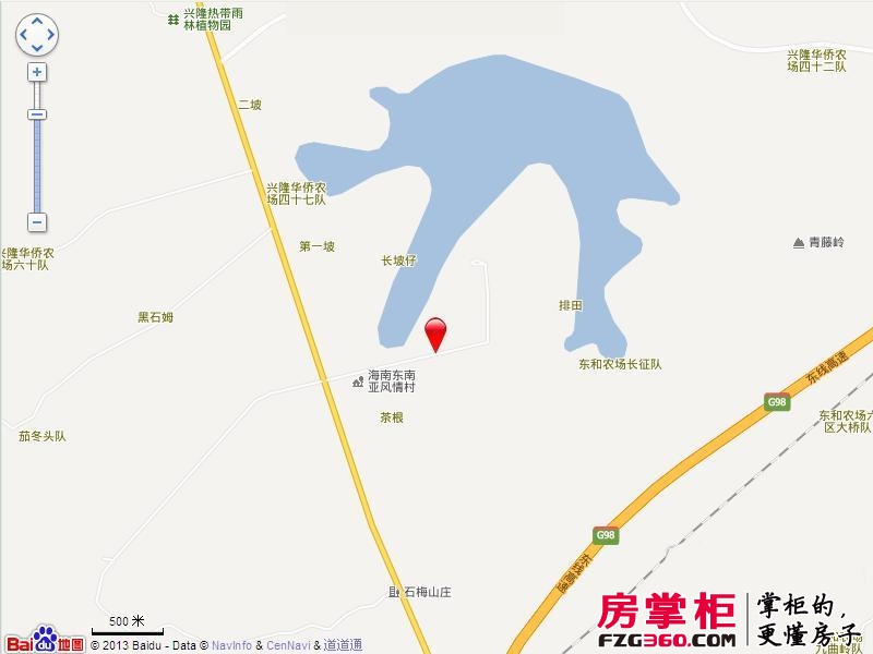 悦隆庄交通图电子地图