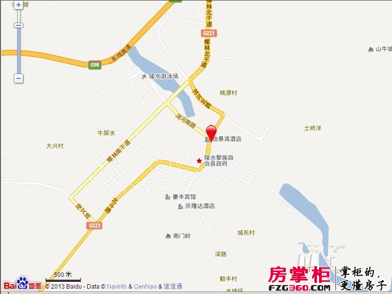 中州国际酒店交通图电子地图