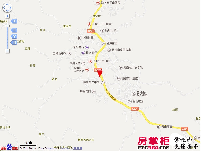 润城半山林语交通图电子地图