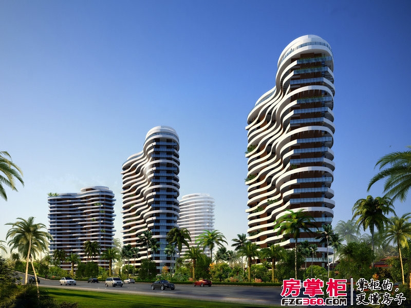 北京城建海云家园外景图楼栋外立面效果图