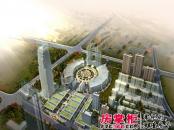 金昌IFC（绍兴国际金融中心）鸟瞰图（2013-10-21）