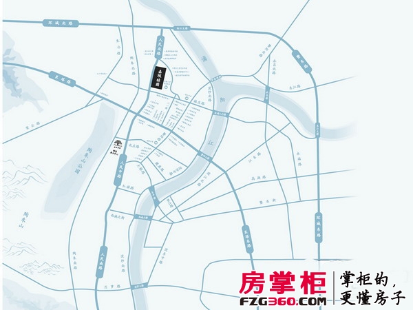 嘉城梓园地图
