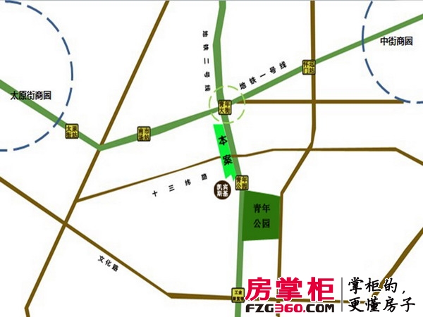 华强商业金融中心交通图区位