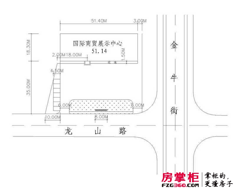 中贸国际商城交通图