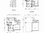 沈阳中体奥林匹克花园·花园一号户型图叠拼别墅