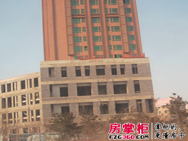 庆大·香格经典实景图高层进度（2014-1-26)