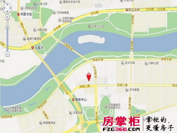 新华国际公寓E号交通图电子地图