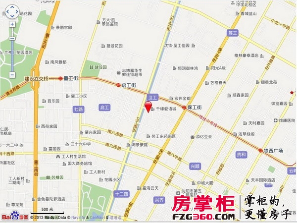 水晶恋城交通图电子地图