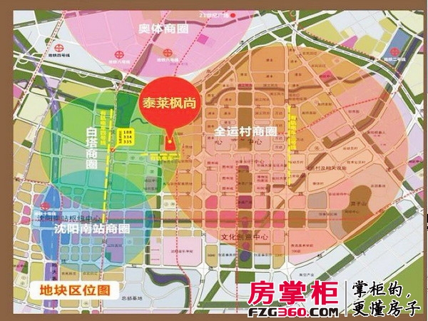 泰莱枫尚交通图
