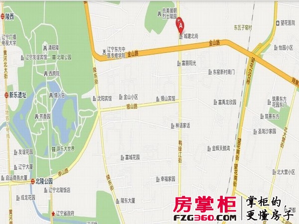 城建北尚交通图电子地图