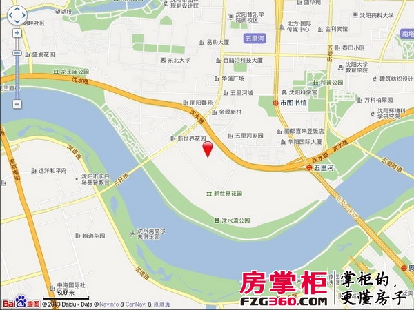 半岛公馆交通图电子地图（2013-02-27）