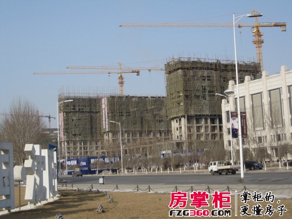 碧桂园银河城实景图工程进度实景（2014-02-18）