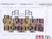 中海城户型图塞尚10.11.12.15.16号楼平层图
