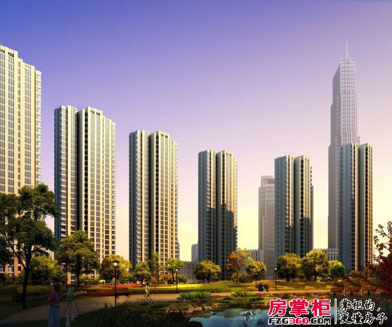 天津中国铁建国际城实景图中国铁建国际城效果图