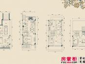 艾维诺森林户型图别墅E户型 4室3厅4卫1厨