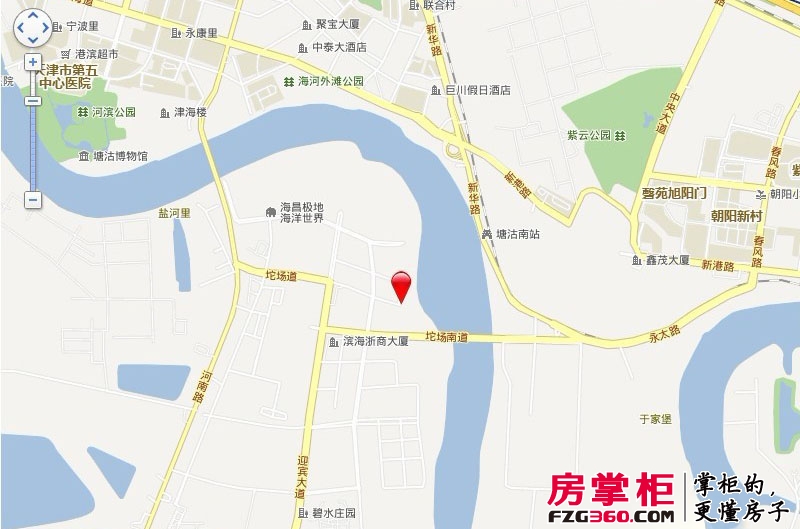 中惠熙元广场交通图电子地图