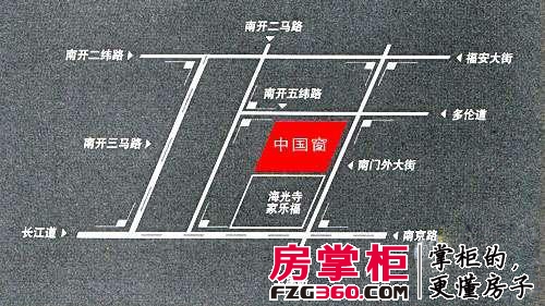 中国窗交通图