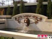 金地紫乐府实景图喷泉（2010-11）