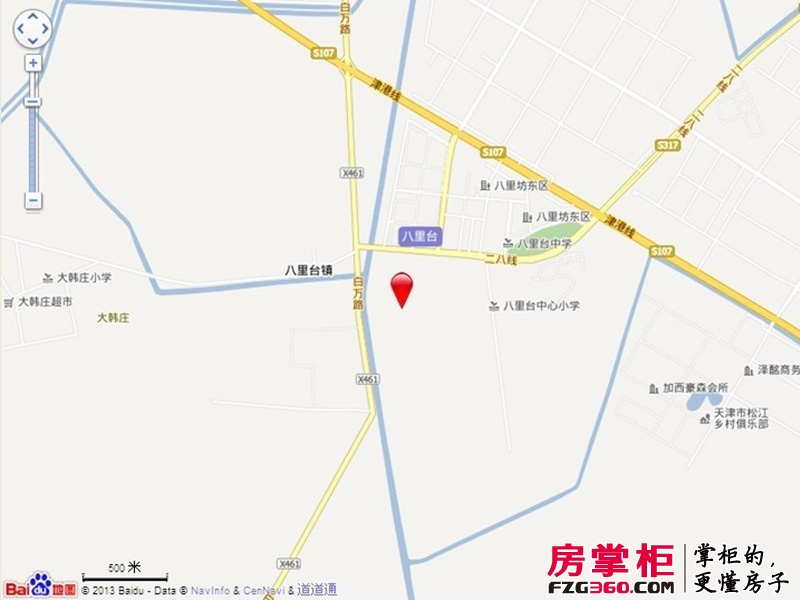 天津碧桂园交通图电子地图