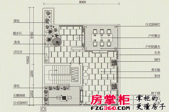 维拉villa庄园联排别墅林蔓别院三层户型3室3厅3卫1厨