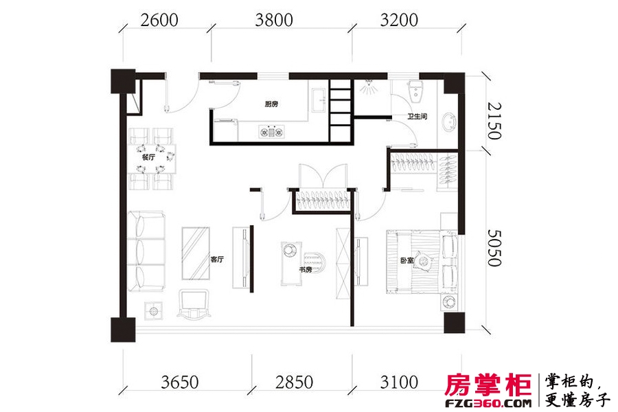 公寓标准层B户型