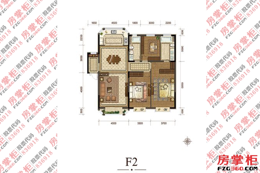 洋房F2 三室 151平米