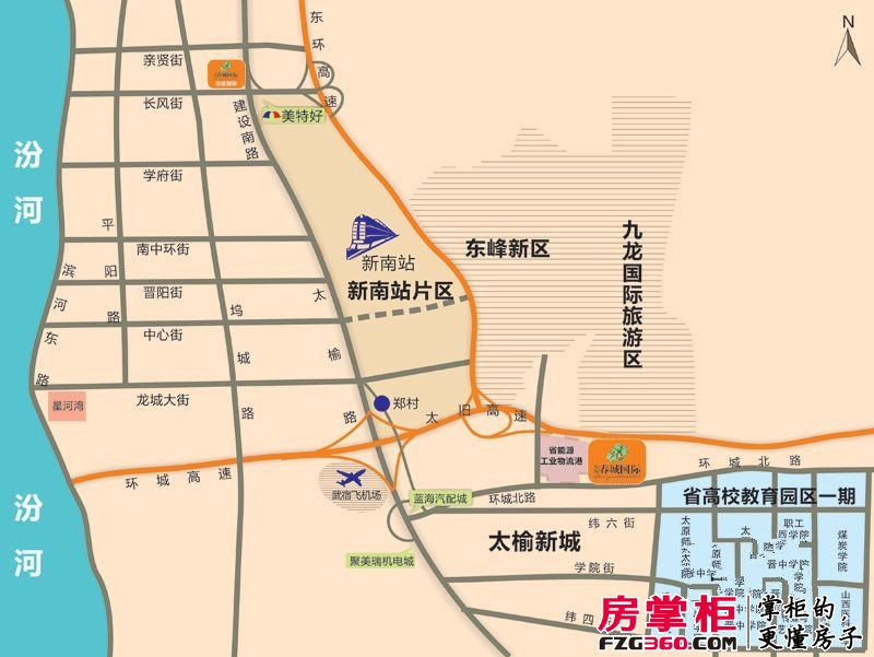 春城国际交通图