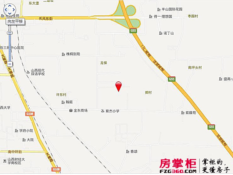 东润国际新城交通图电子地图