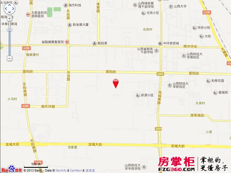 清枫华景交通图