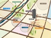 新建SOHO交通图