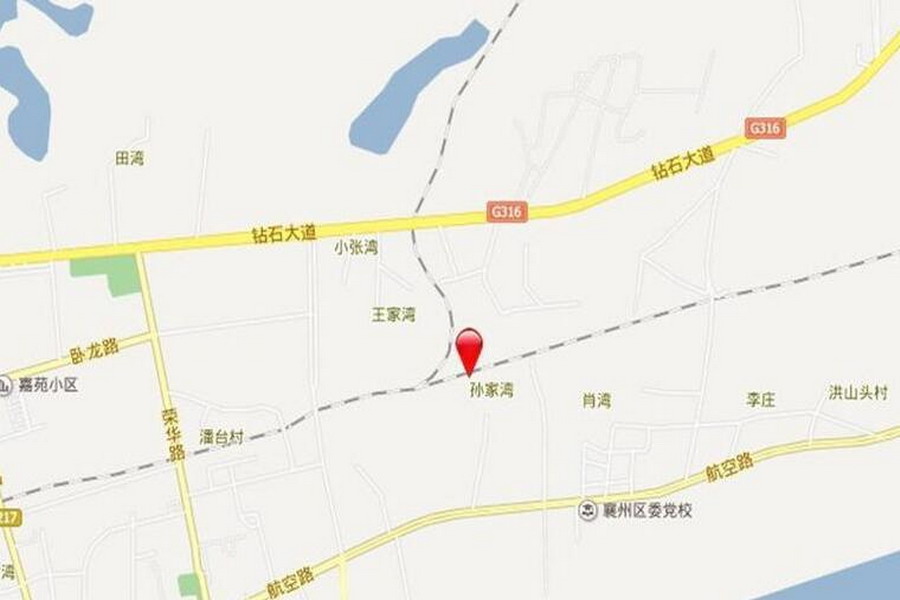 襄阳五洲国际工业博览城区位图