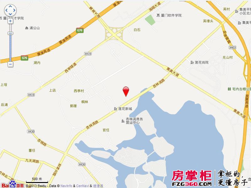 住宅莲花国际交通图电子地图