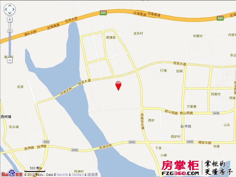 金帝中洲滨海城交通图电子地图