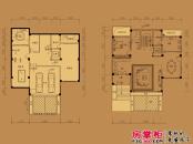 龙泉御墅370平独栋别墅户型地下室、一层6室2厅4卫1厨 370.00㎡