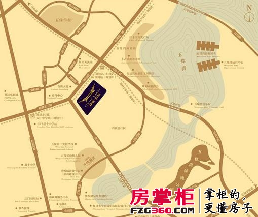 建发央玺电子地图