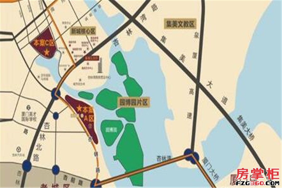 中航城国际社区交通图