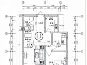 紫气东来户型图94.98平米两室两厅 2室2厅1卫1厨