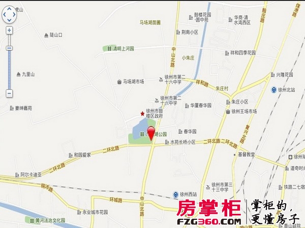 九龙湖·福地阁交通图
