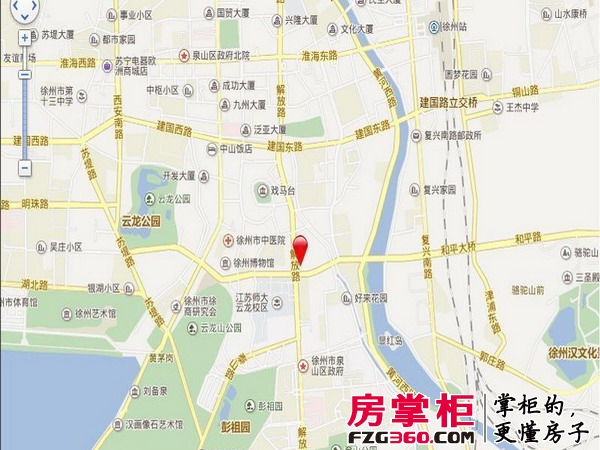 天元文化广场交通图