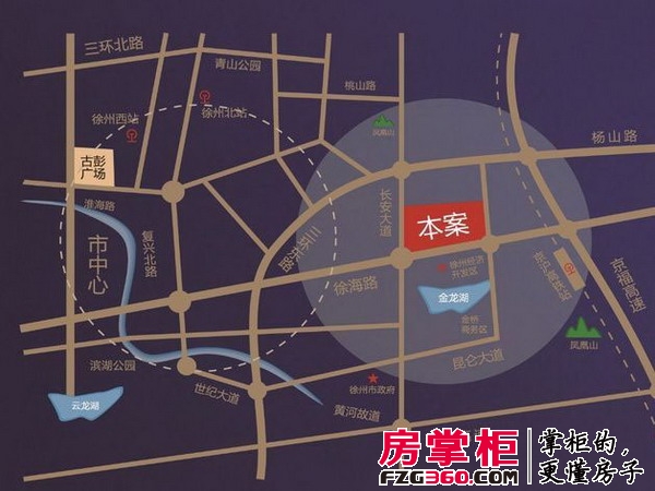 月星环球商业中心交通图区位图